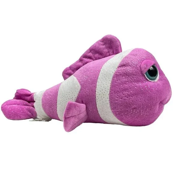 THE Petting Zoo Pink Clownfish Plush Stuffed Animals - Picture 2 of 11